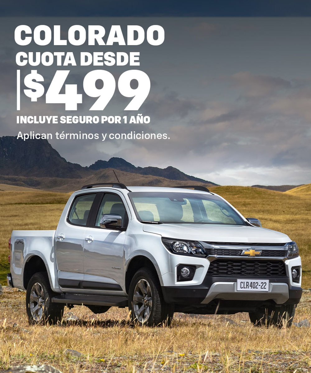 Chevrolet Colorado, pickup robusta diseñada para ofrecer rendimiento y versatilidad en cualquier terreno.