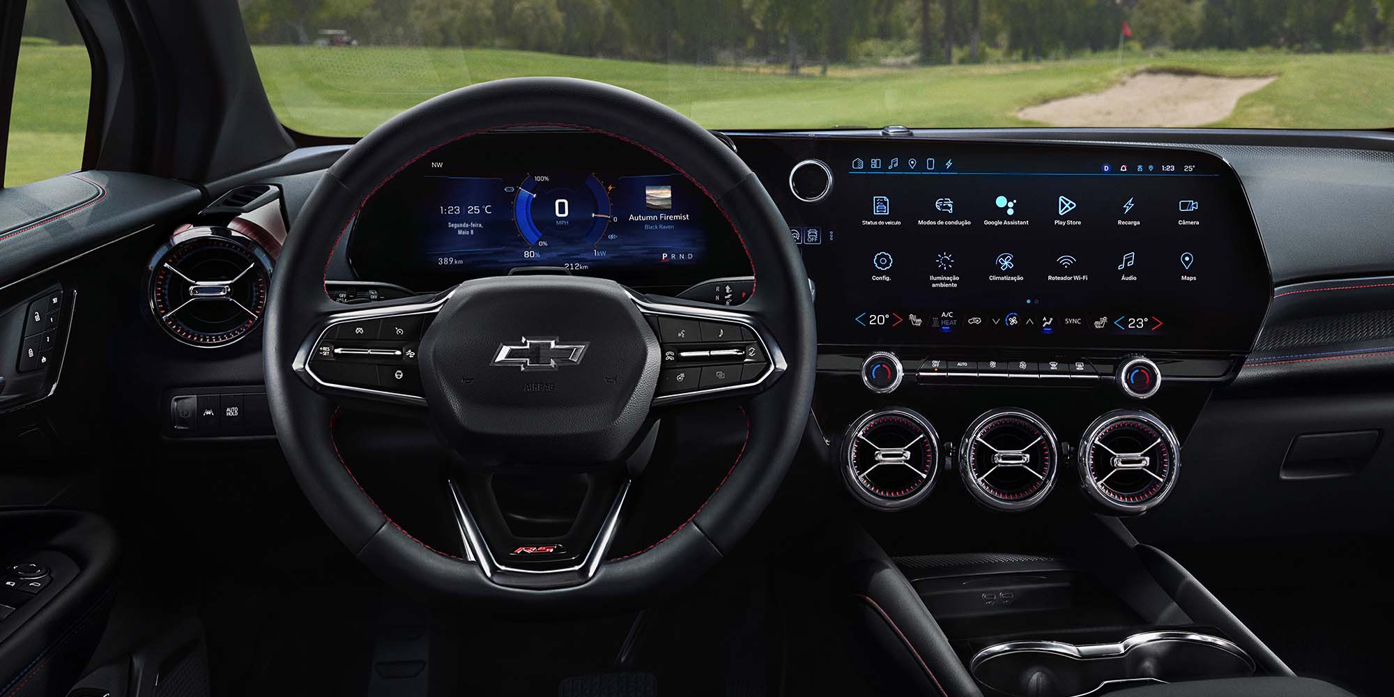 Chevrolet BLAZER EV con google built in
