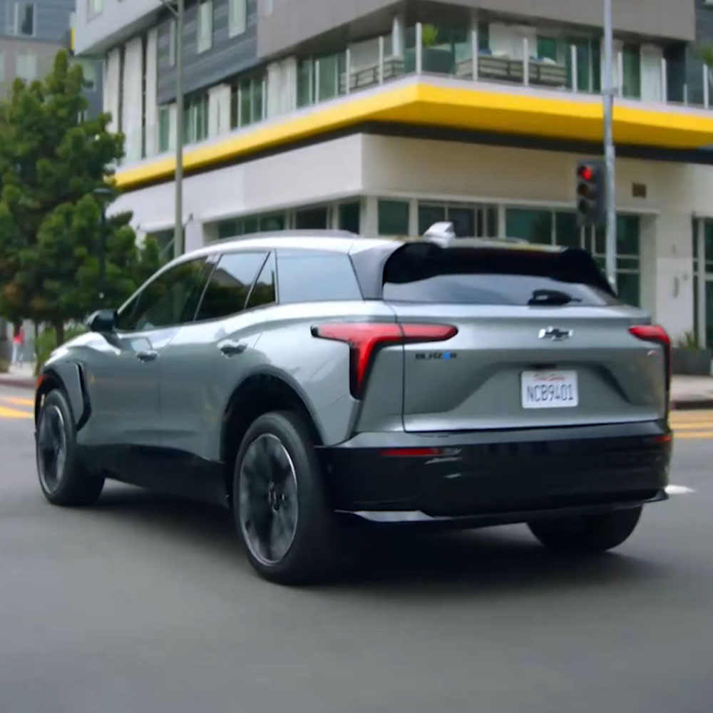 Chevrolet BLAZER RS EV con tecnología máxima en sistemas de seguridad