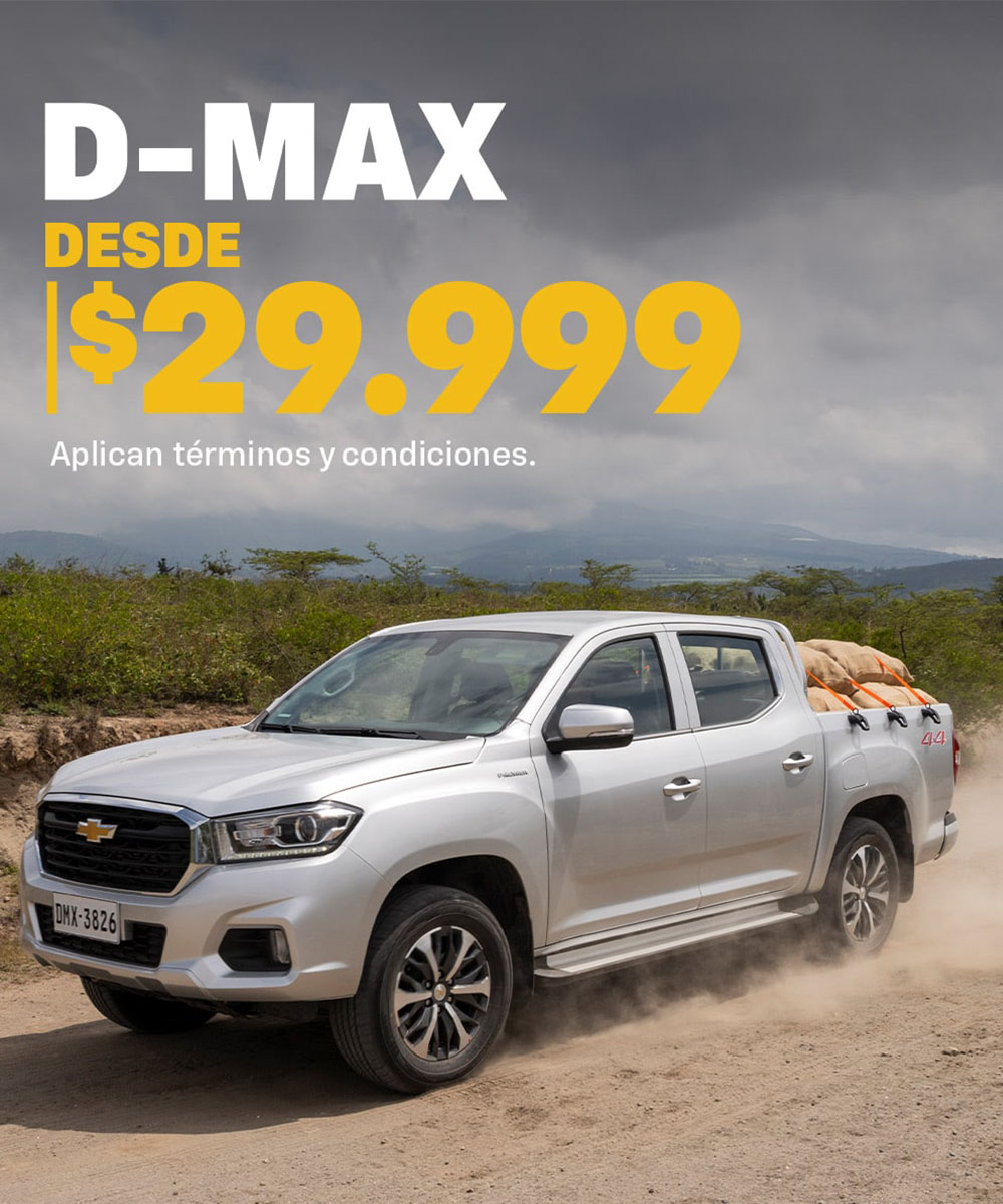 Chevrolet Dmax, camioneta confiable con capacidad de carga y tecnología avanzada para el trabajo duro.