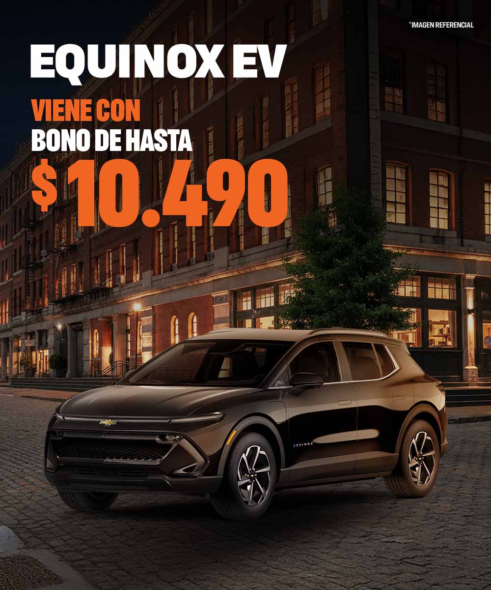 Chevrolet Equinox EV con bono de hasta $10.490