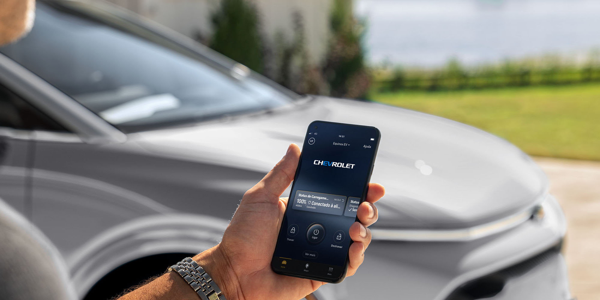 aplicación móvil de Chevrolet