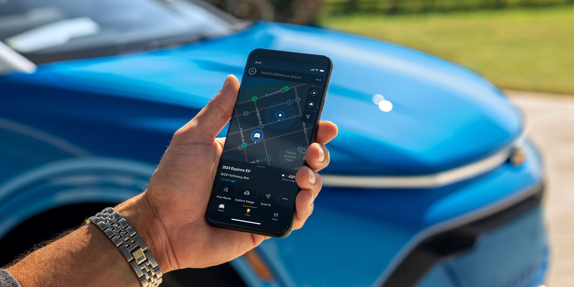 aplicación móvil de Chevrolet