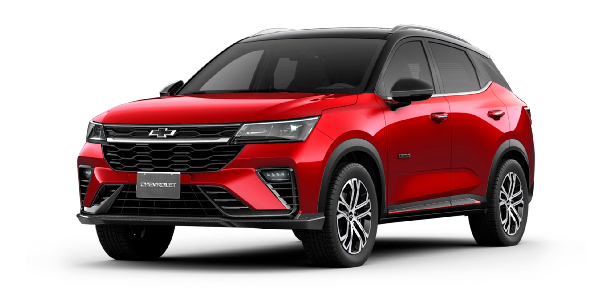 Foto lateral de la SUV Chevrolet Groove