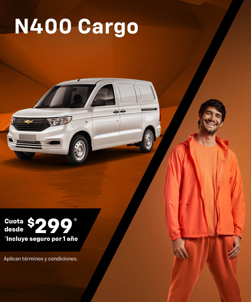 Chevrolet N400 Cargo cuota desde $299