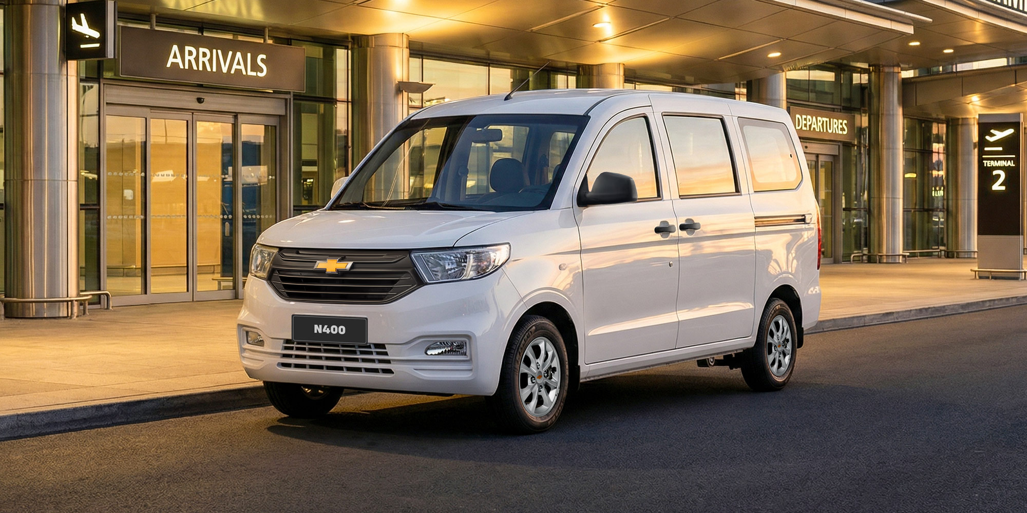 Chevrolet N400 pasajeros: confort para quien trabaja