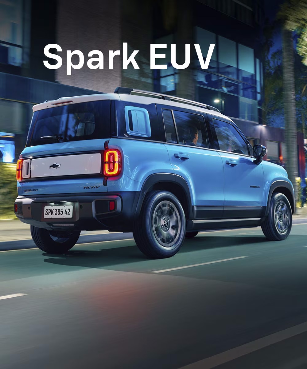 Chevrolet Spark EUV en movimiento