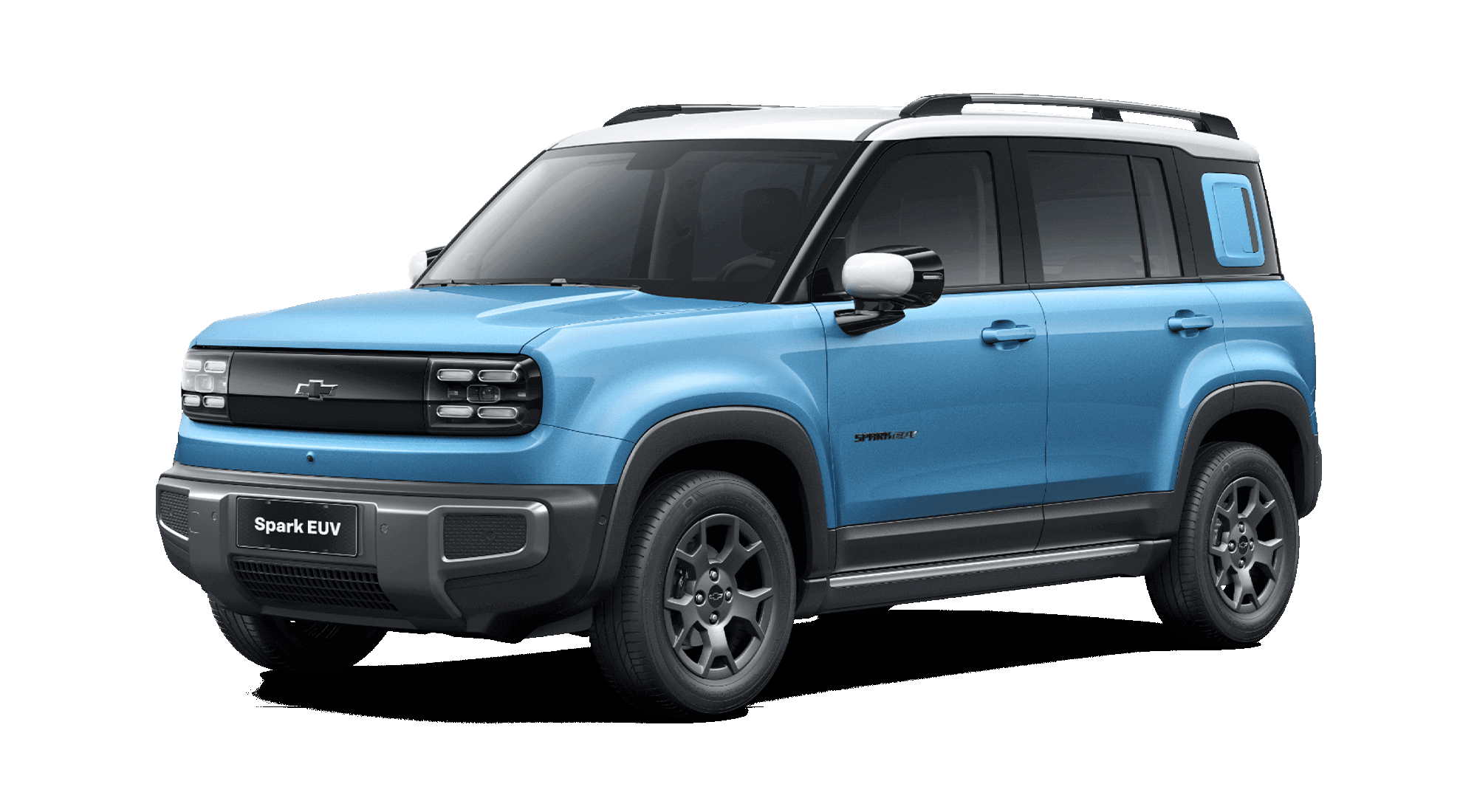 Exterior Spark EUV azul agua